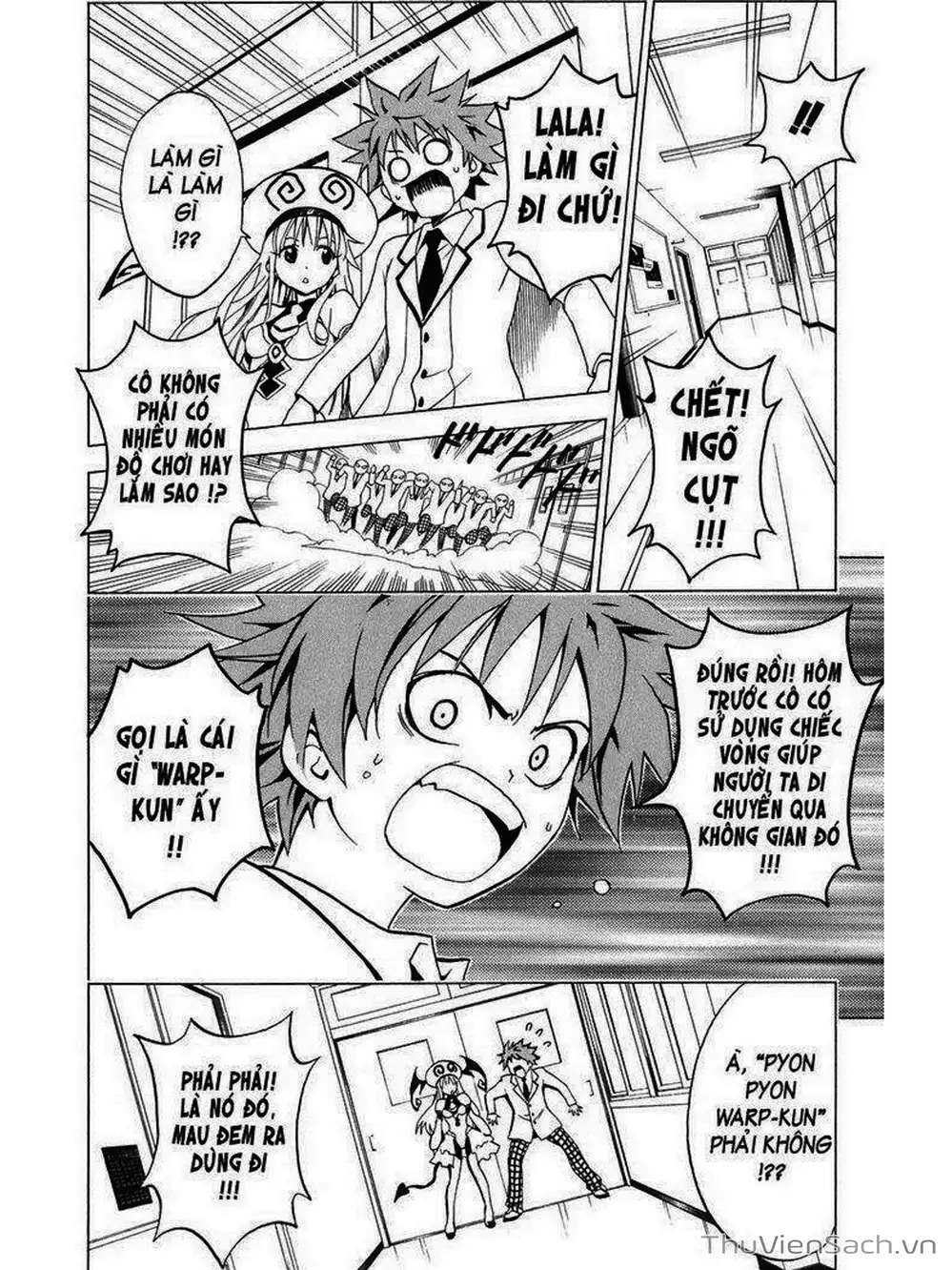 Truyện Tranh Bóng Tối Hoàng Kim - To Love Ru Darkness trang 8