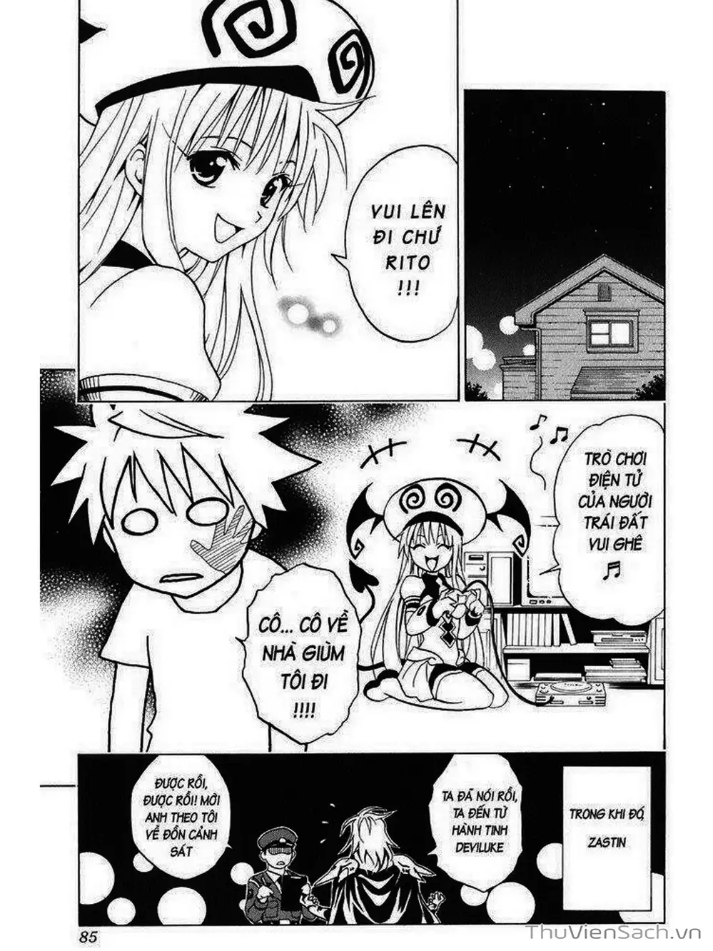 Truyện Tranh Bóng Tối Hoàng Kim - To Love Ru Darkness trang 8