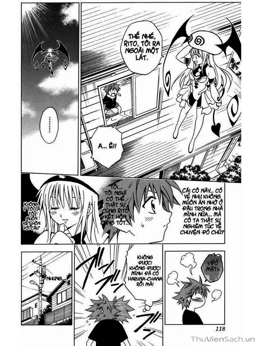 Truyện Tranh Bóng Tối Hoàng Kim - To Love Ru Darkness trang 8