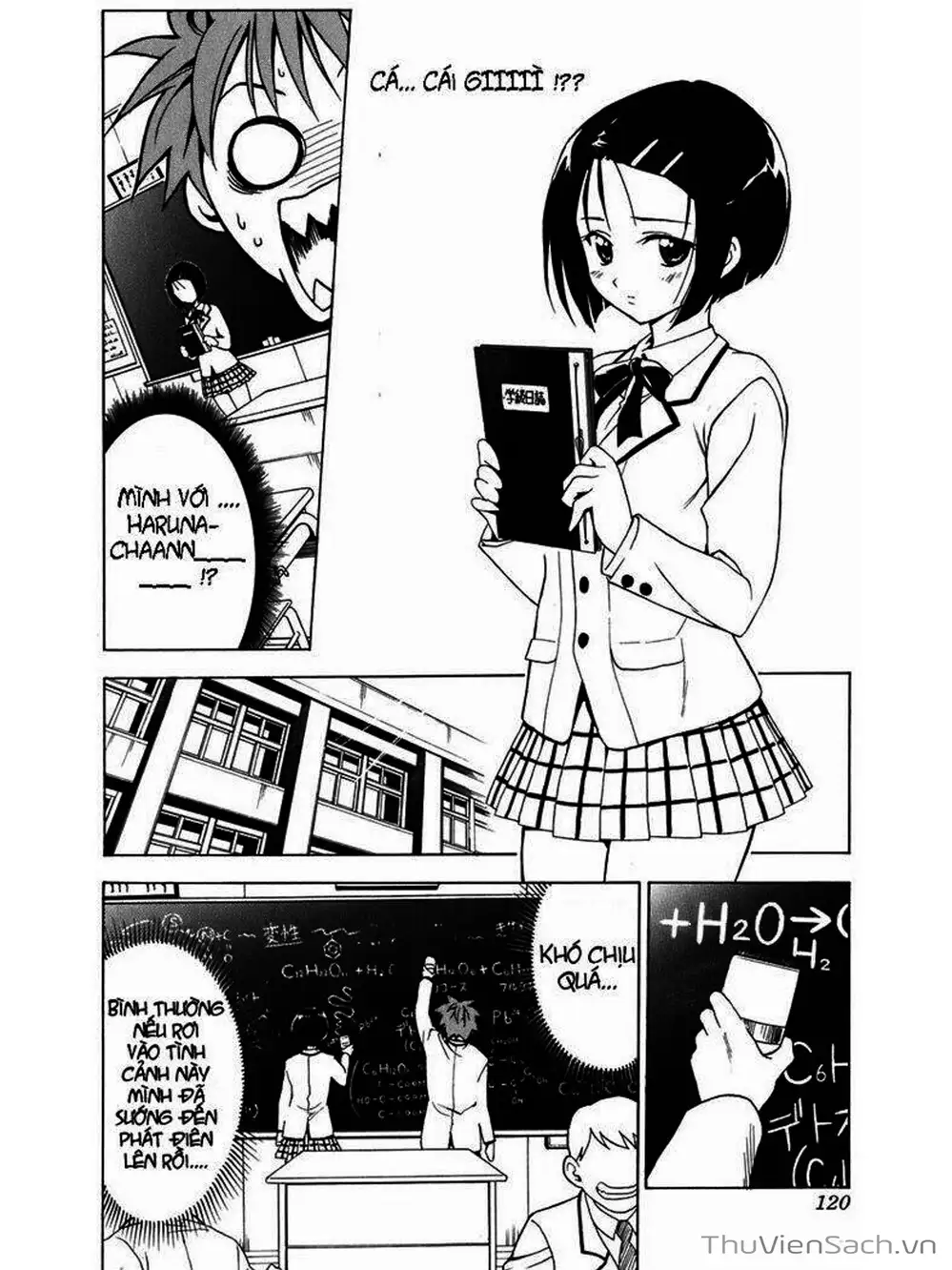 Truyện Tranh Bóng Tối Hoàng Kim - To Love Ru Darkness trang 8