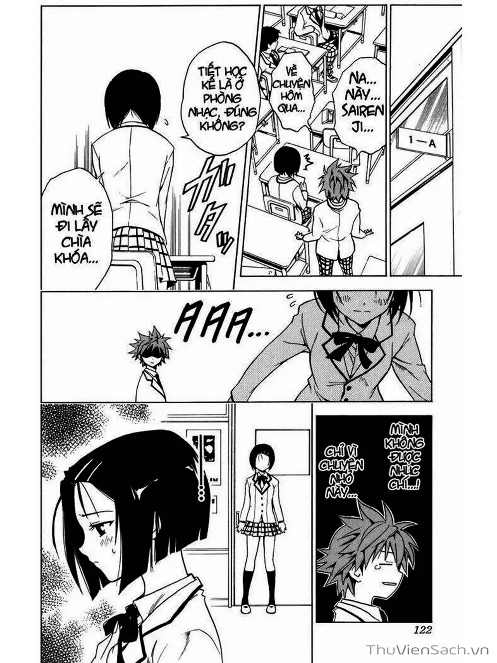 Truyện Tranh Bóng Tối Hoàng Kim - To Love Ru Darkness trang 8