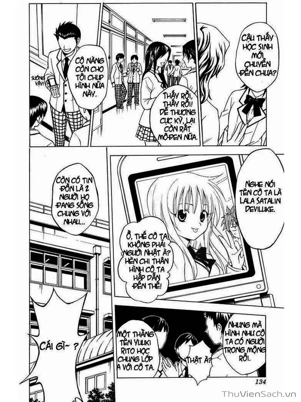 Truyện Tranh Bóng Tối Hoàng Kim - To Love Ru Darkness trang 8