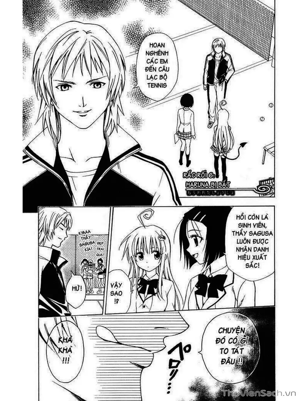 Truyện Tranh Bóng Tối Hoàng Kim - To Love Ru Darkness trang 8