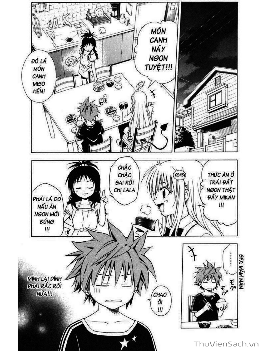 Truyện Tranh Bóng Tối Hoàng Kim - To Love Ru Darkness trang 8