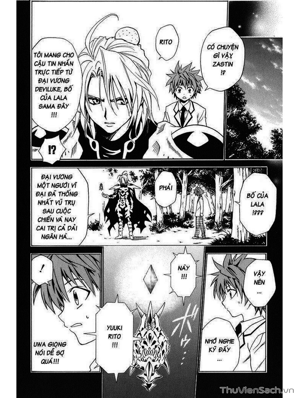 Truyện Tranh Bóng Tối Hoàng Kim - To Love Ru Darkness trang 8