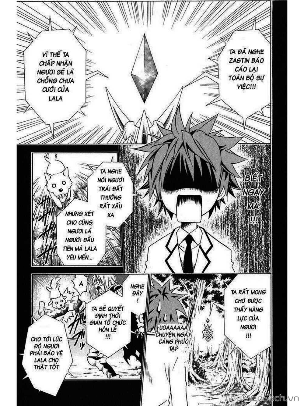 Truyện Tranh Bóng Tối Hoàng Kim - To Love Ru Darkness trang 8