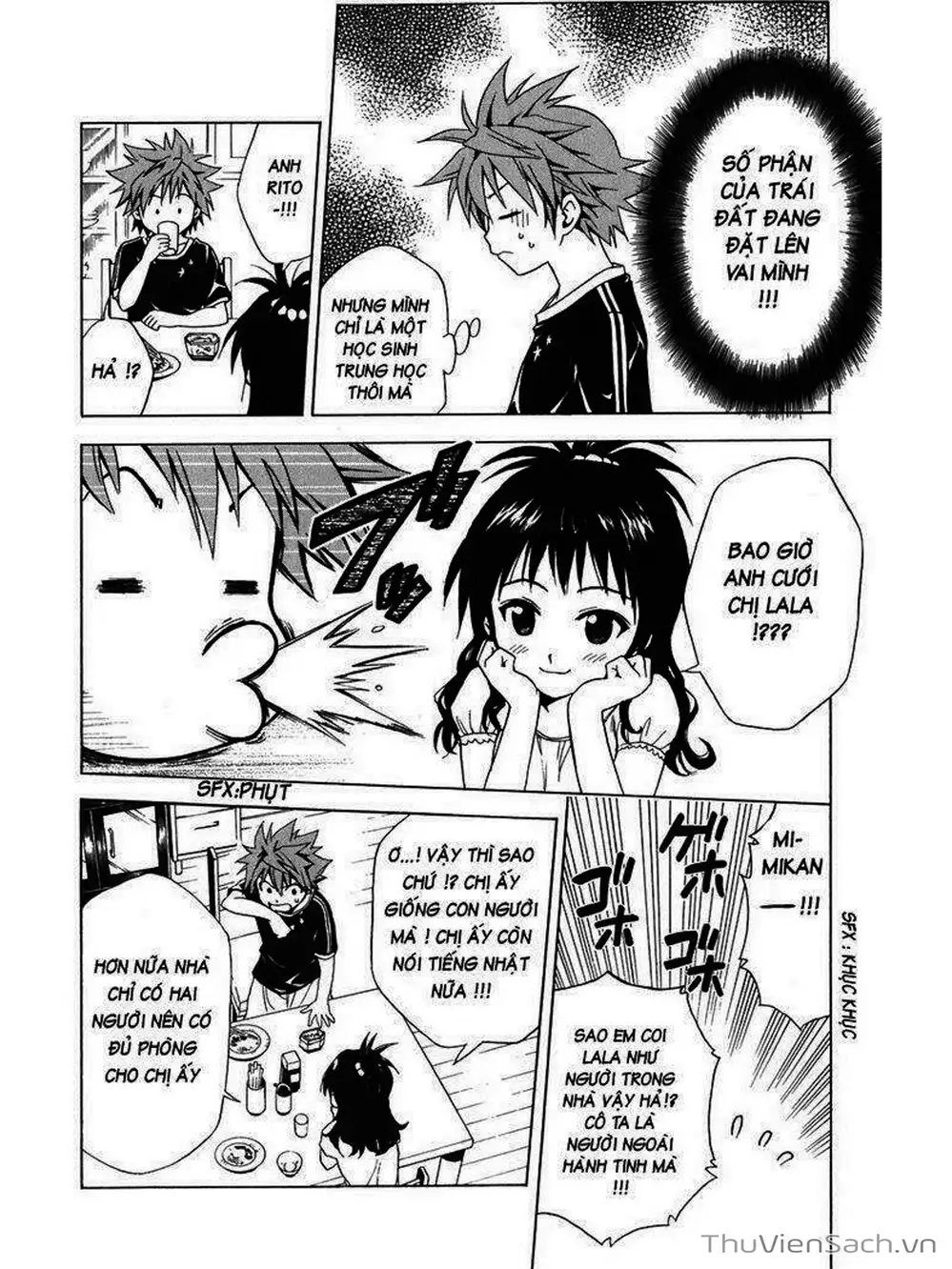 Truyện Tranh Bóng Tối Hoàng Kim - To Love Ru Darkness trang 8