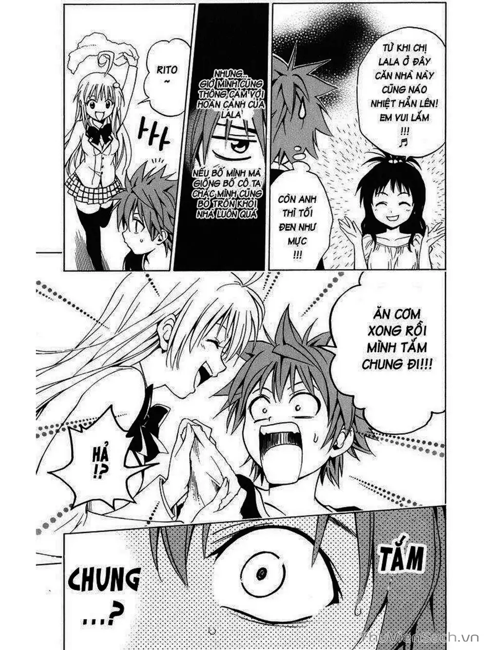 Truyện Tranh Bóng Tối Hoàng Kim - To Love Ru Darkness trang 8