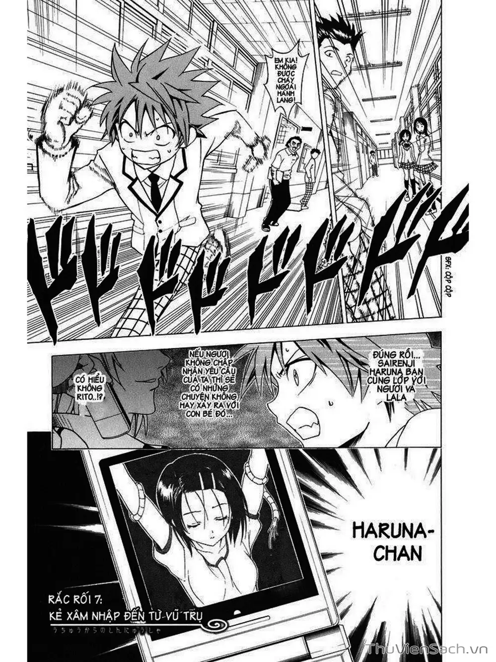 Truyện Tranh Bóng Tối Hoàng Kim - To Love Ru Darkness trang 8