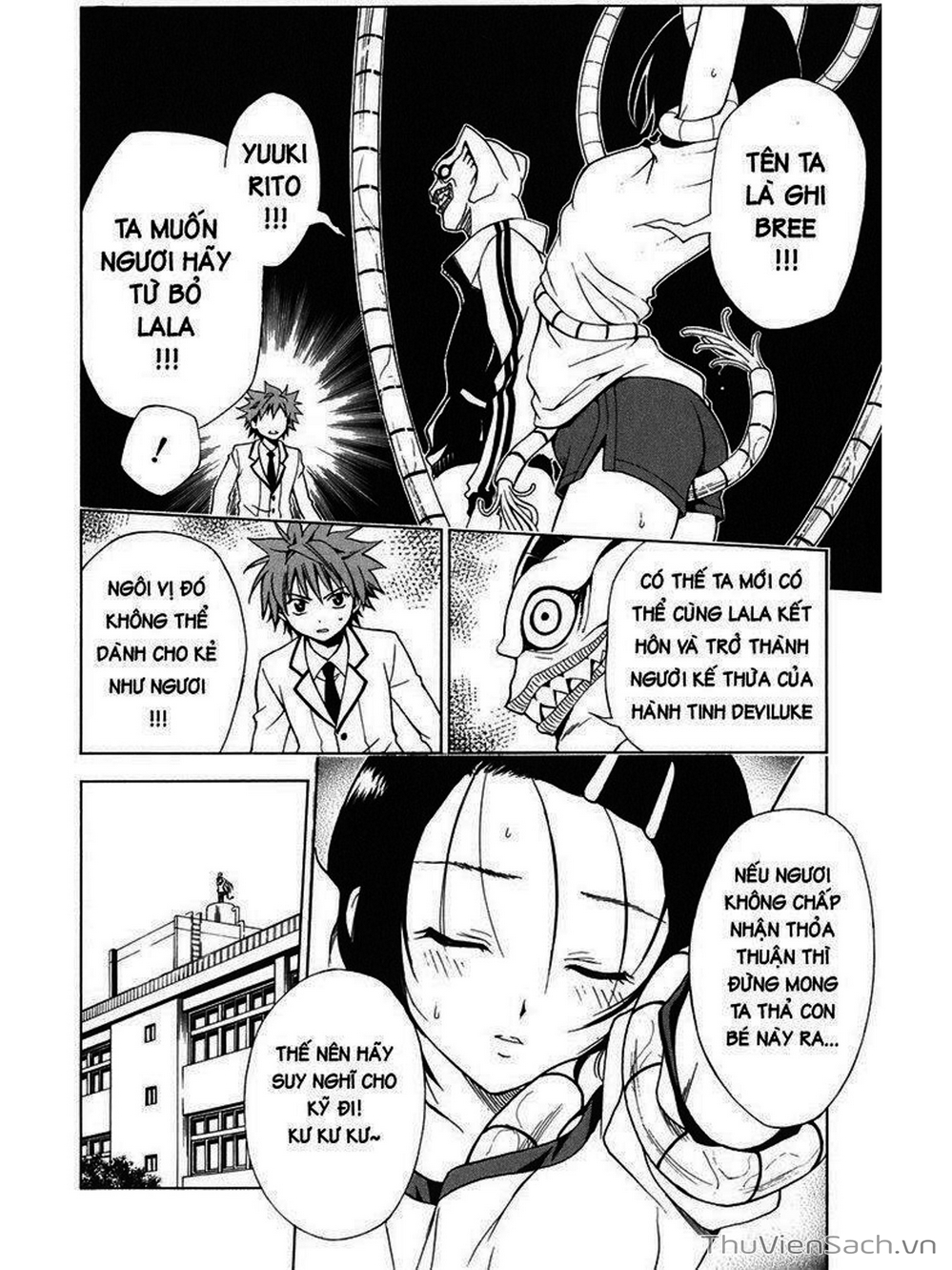 Truyện Tranh Bóng Tối Hoàng Kim - To Love Ru Darkness trang 8