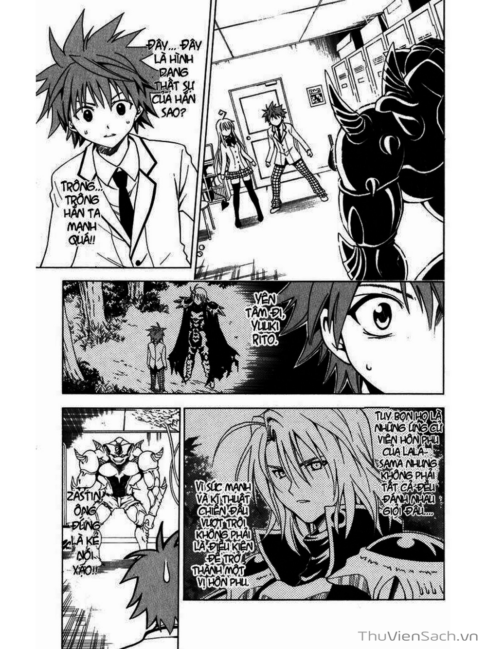 Truyện Tranh Bóng Tối Hoàng Kim - To Love Ru Darkness trang 8