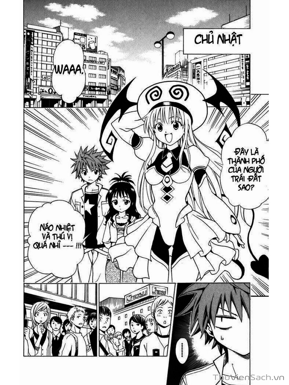 Truyện Tranh Bóng Tối Hoàng Kim - To Love Ru Darkness trang 8