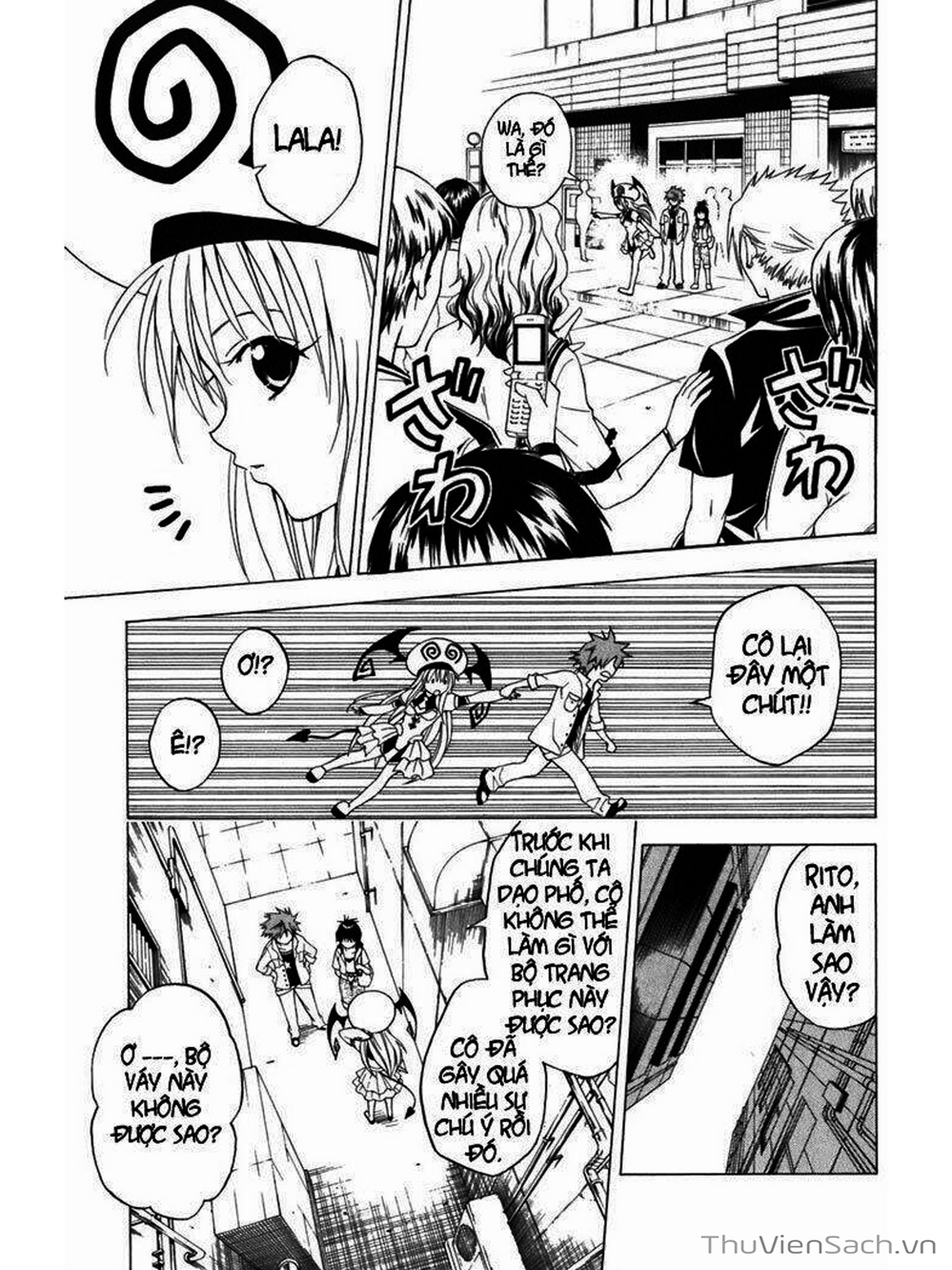 Truyện Tranh Bóng Tối Hoàng Kim - To Love Ru Darkness trang 8