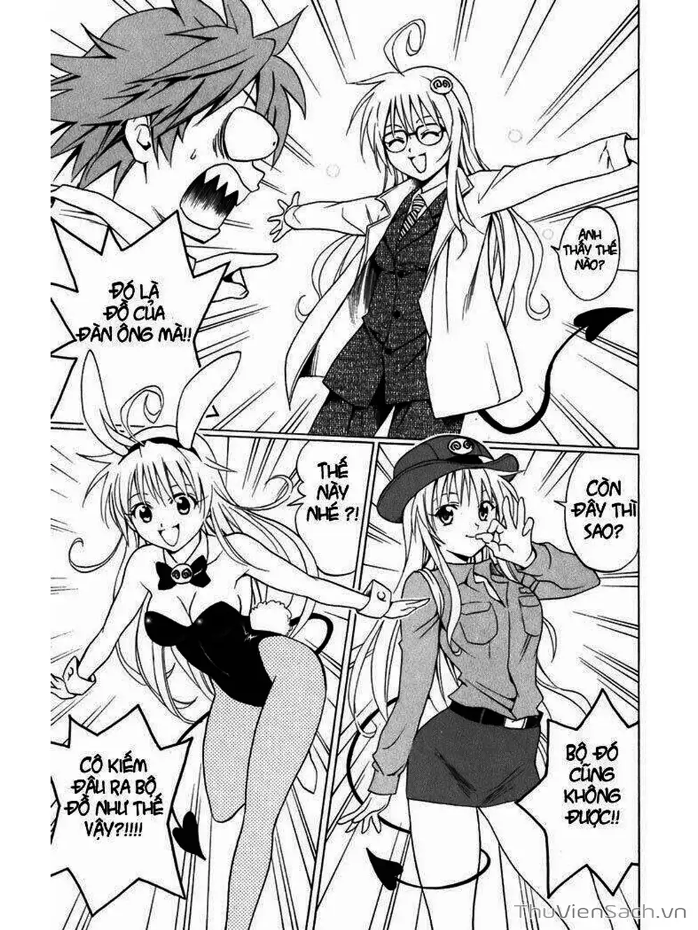 Truyện Tranh Bóng Tối Hoàng Kim - To Love Ru Darkness trang 8