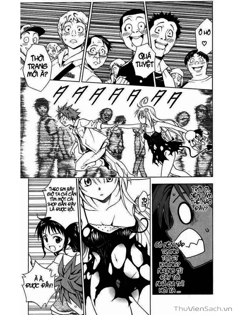 Truyện Tranh Bóng Tối Hoàng Kim - To Love Ru Darkness trang 8