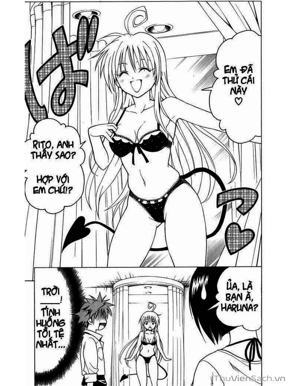 Truyện Tranh Bóng Tối Hoàng Kim - To Love Ru Darkness trang 8