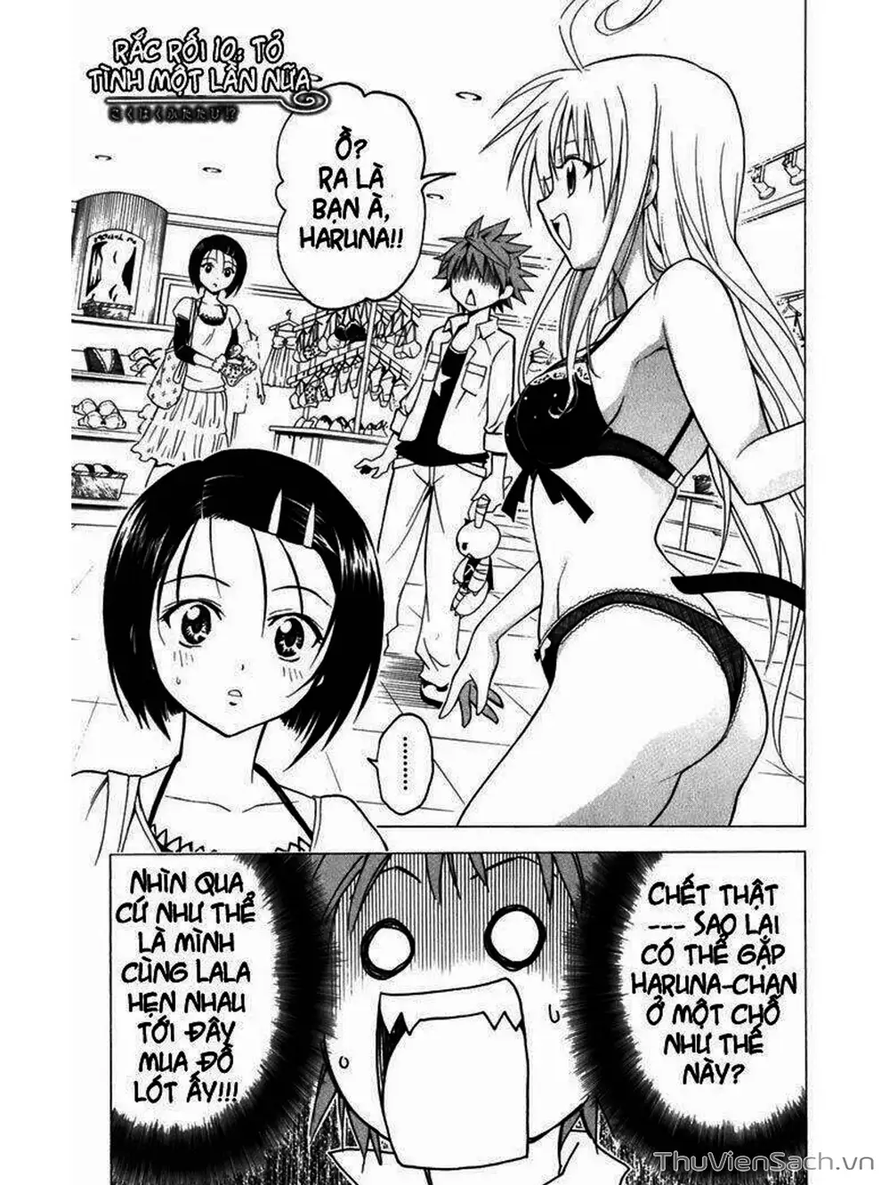 Truyện Tranh Bóng Tối Hoàng Kim - To Love Ru Darkness trang 8