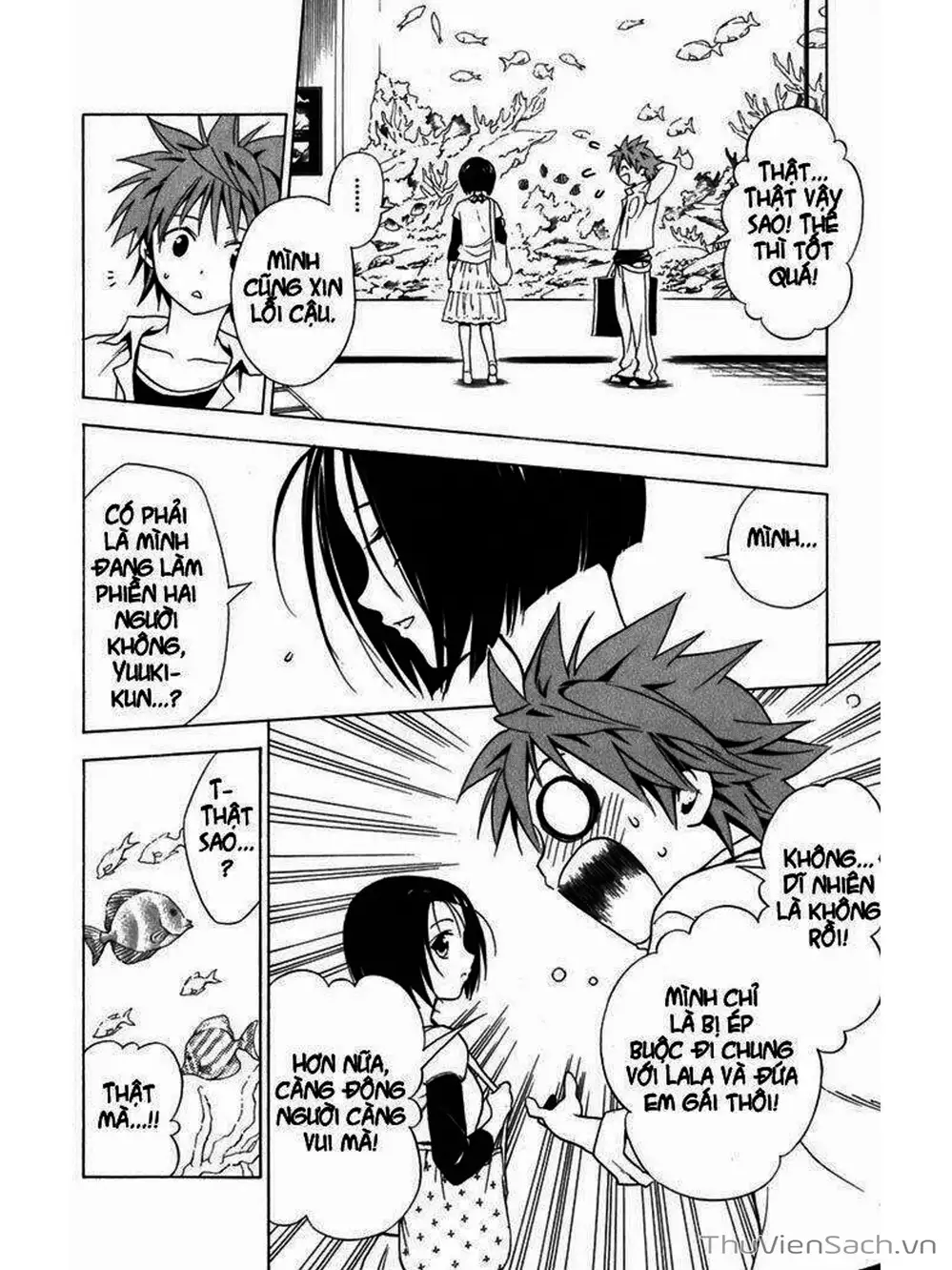 Truyện Tranh Bóng Tối Hoàng Kim - To Love Ru Darkness trang 8