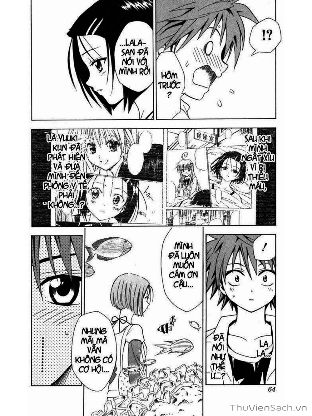 Truyện Tranh Bóng Tối Hoàng Kim - To Love Ru Darkness trang 8