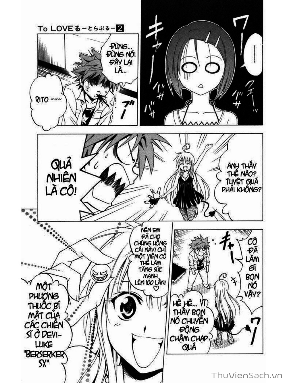 Truyện Tranh Bóng Tối Hoàng Kim - To Love Ru Darkness trang 8