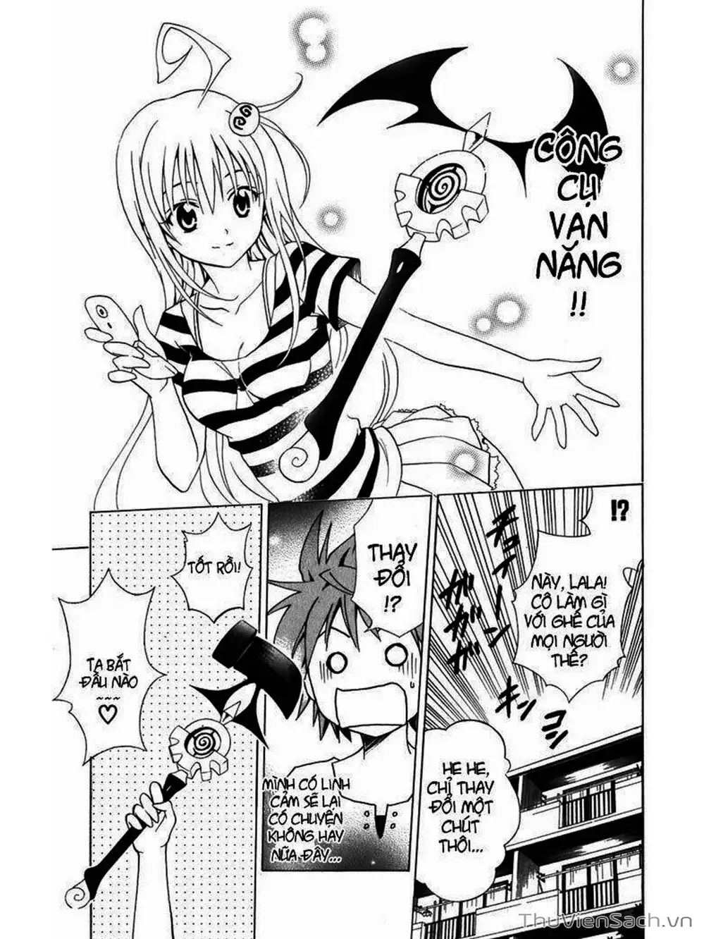 Truyện Tranh Bóng Tối Hoàng Kim - To Love Ru Darkness trang 8