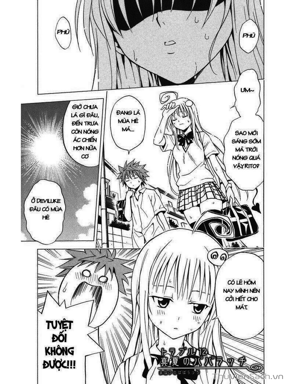Truyện Tranh Bóng Tối Hoàng Kim - To Love Ru Darkness trang 8