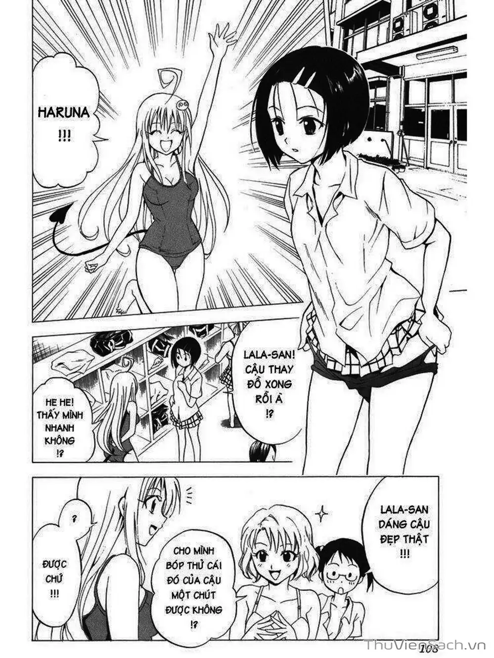 Truyện Tranh Bóng Tối Hoàng Kim - To Love Ru Darkness trang 8