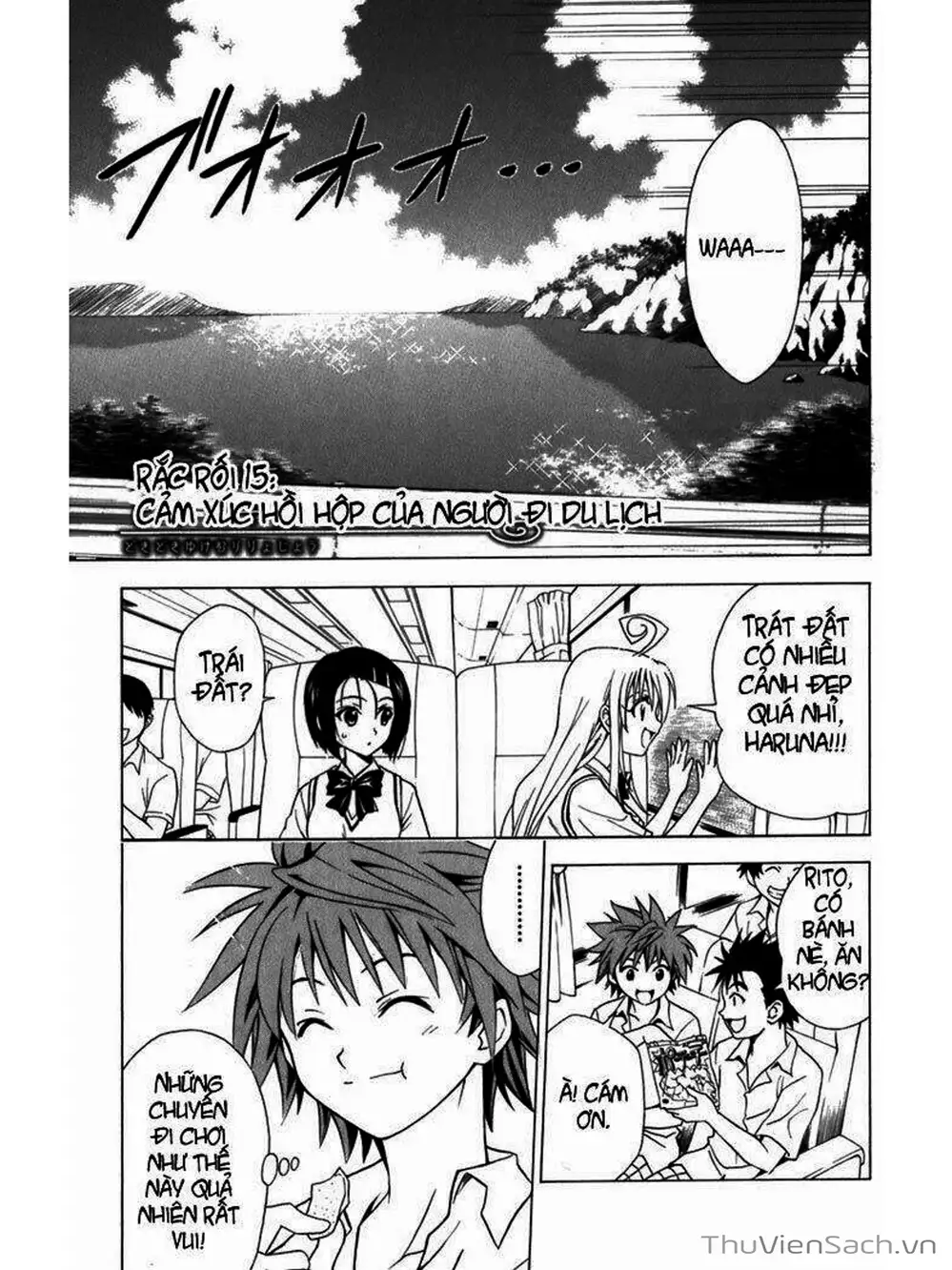 Truyện Tranh Bóng Tối Hoàng Kim - To Love Ru Darkness trang 8