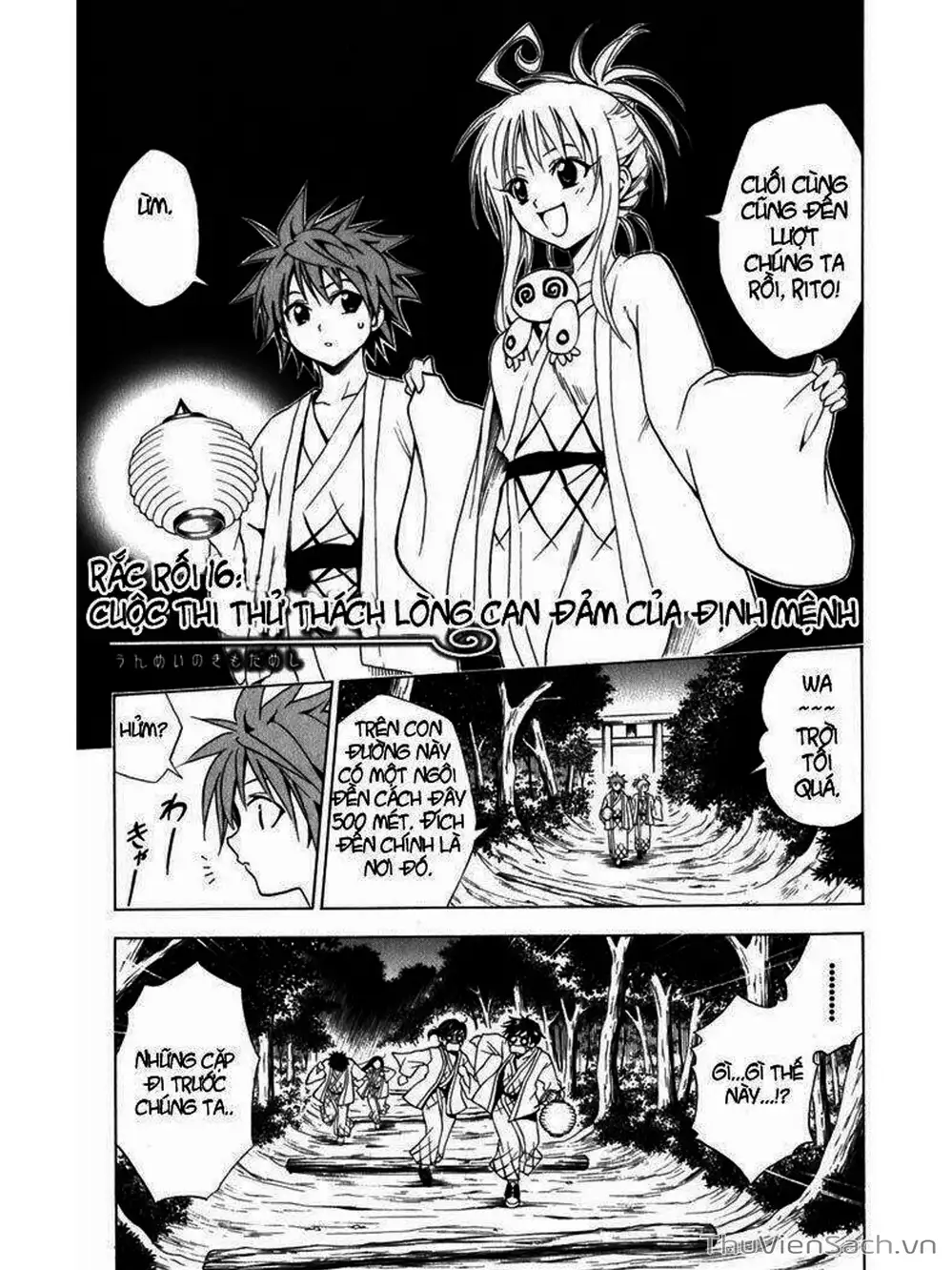 Truyện Tranh Bóng Tối Hoàng Kim - To Love Ru Darkness trang 8