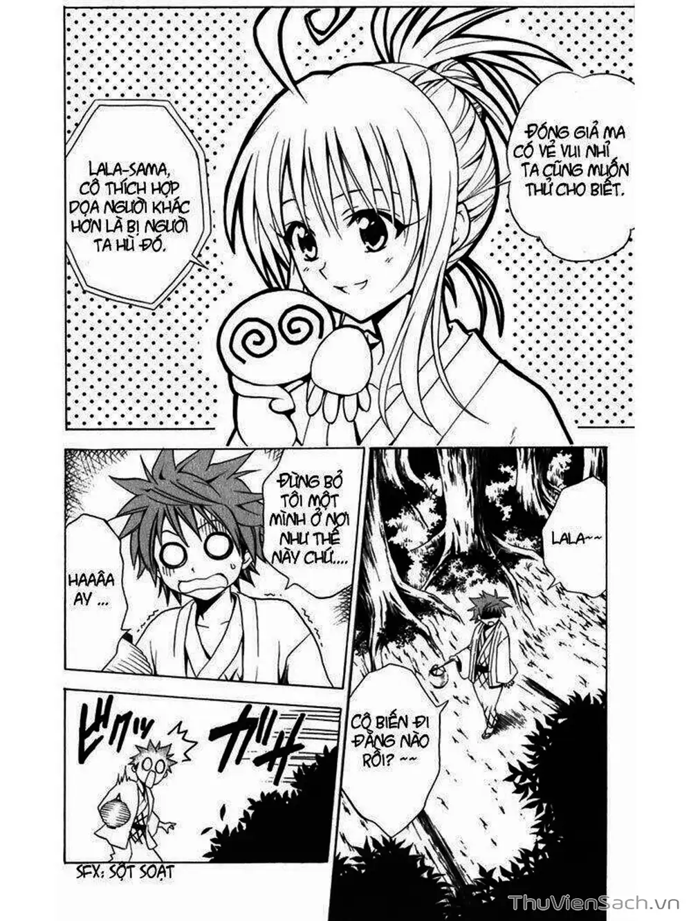 Truyện Tranh Bóng Tối Hoàng Kim - To Love Ru Darkness trang 8