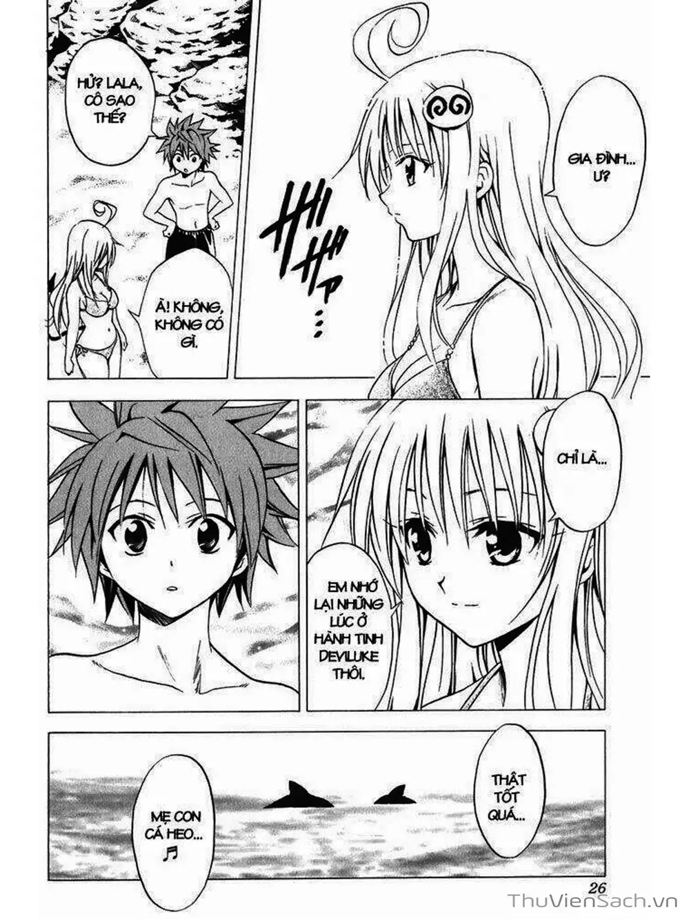 Truyện Tranh Bóng Tối Hoàng Kim - To Love Ru Darkness trang 8