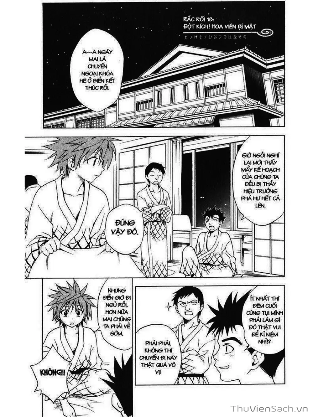 Truyện Tranh Bóng Tối Hoàng Kim - To Love Ru Darkness trang 8