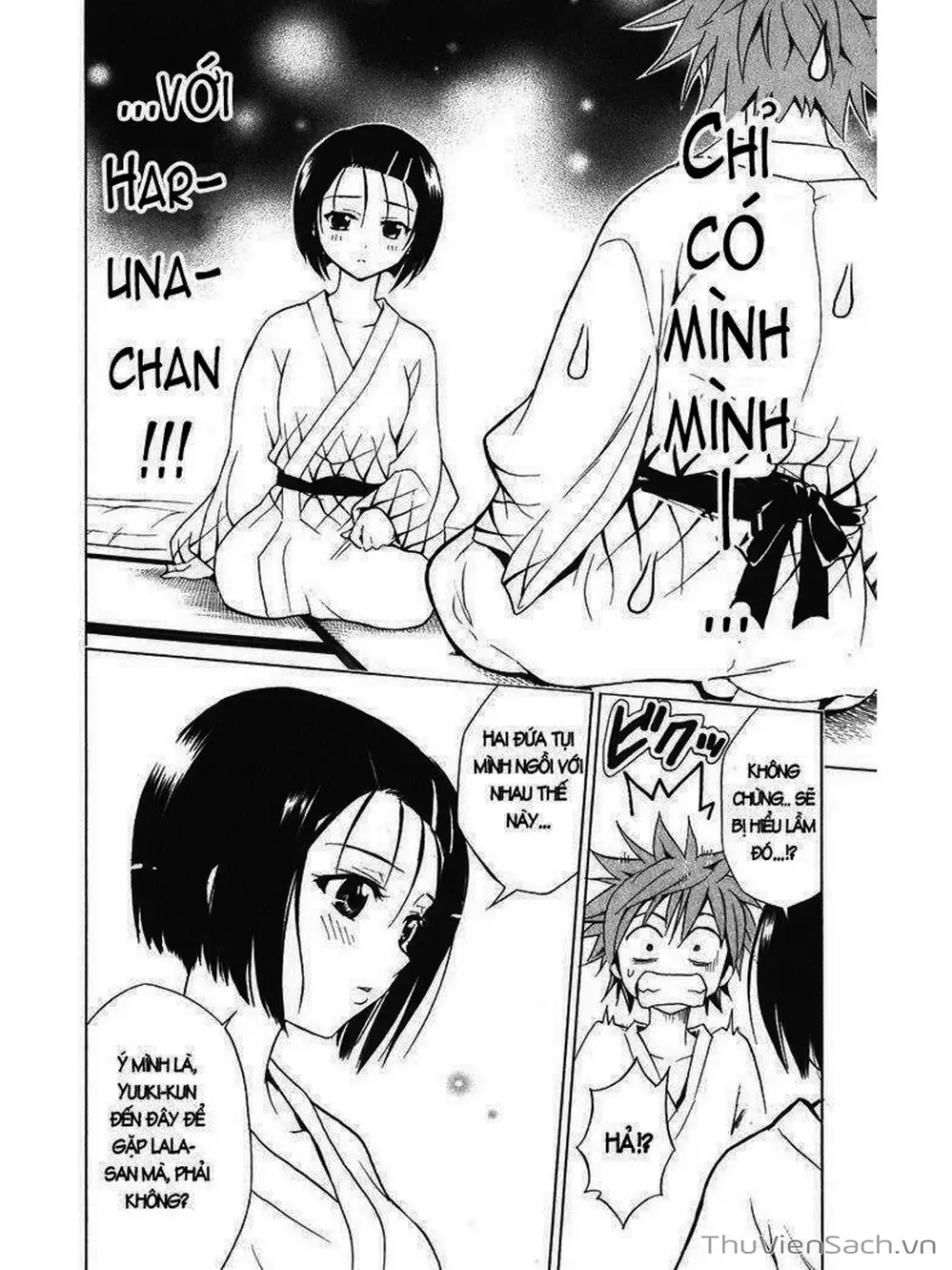 Truyện Tranh Bóng Tối Hoàng Kim - To Love Ru Darkness trang 8