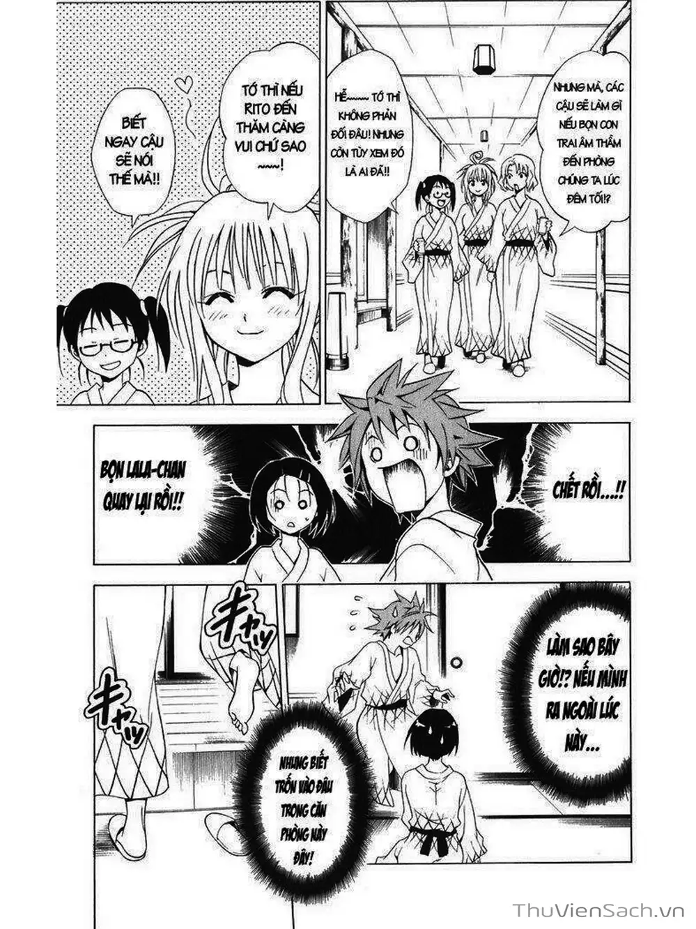 Truyện Tranh Bóng Tối Hoàng Kim - To Love Ru Darkness trang 8