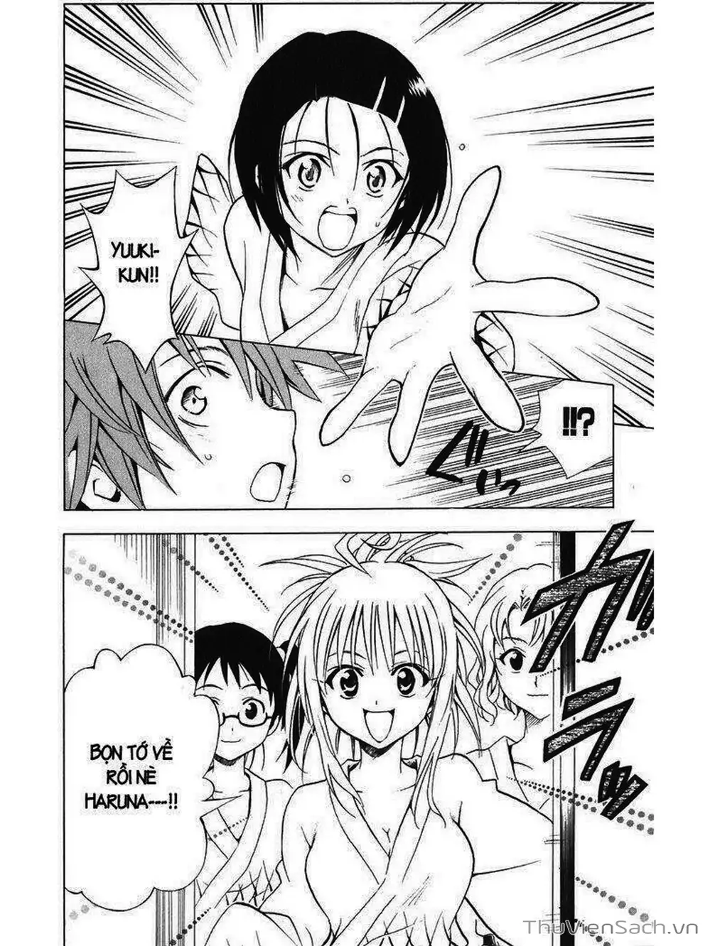 Truyện Tranh Bóng Tối Hoàng Kim - To Love Ru Darkness trang 8