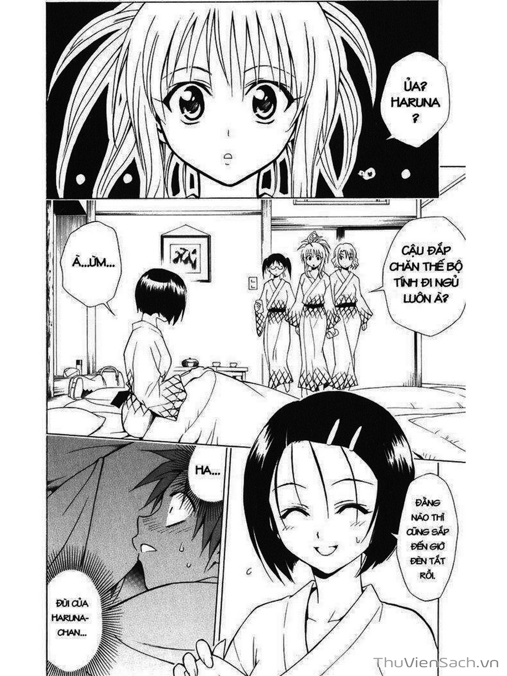 Truyện Tranh Bóng Tối Hoàng Kim - To Love Ru Darkness trang 8