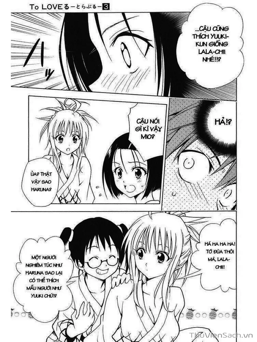 Truyện Tranh Bóng Tối Hoàng Kim - To Love Ru Darkness trang 8