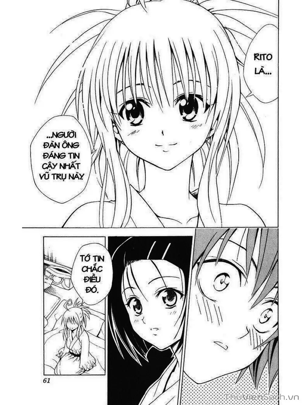 Truyện Tranh Bóng Tối Hoàng Kim - To Love Ru Darkness trang 8