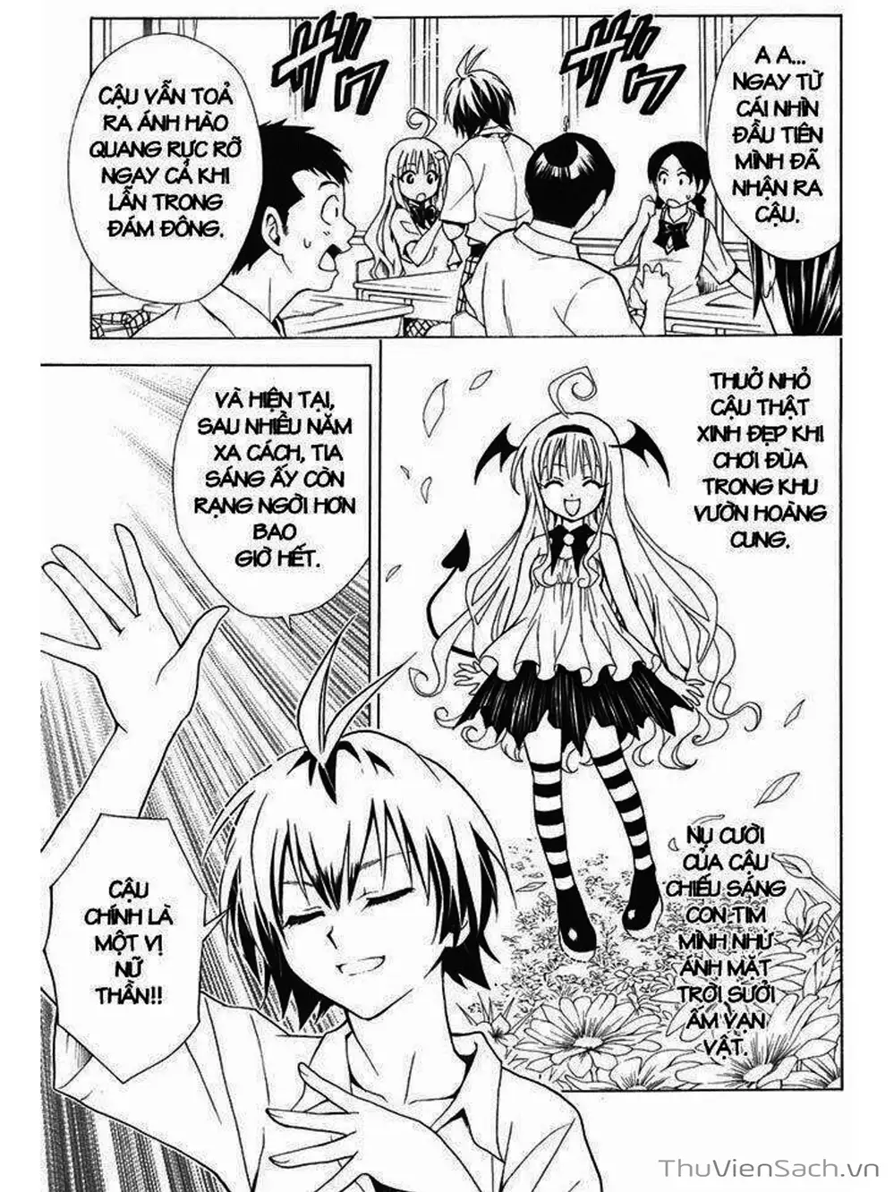 Truyện Tranh Bóng Tối Hoàng Kim - To Love Ru Darkness trang 8