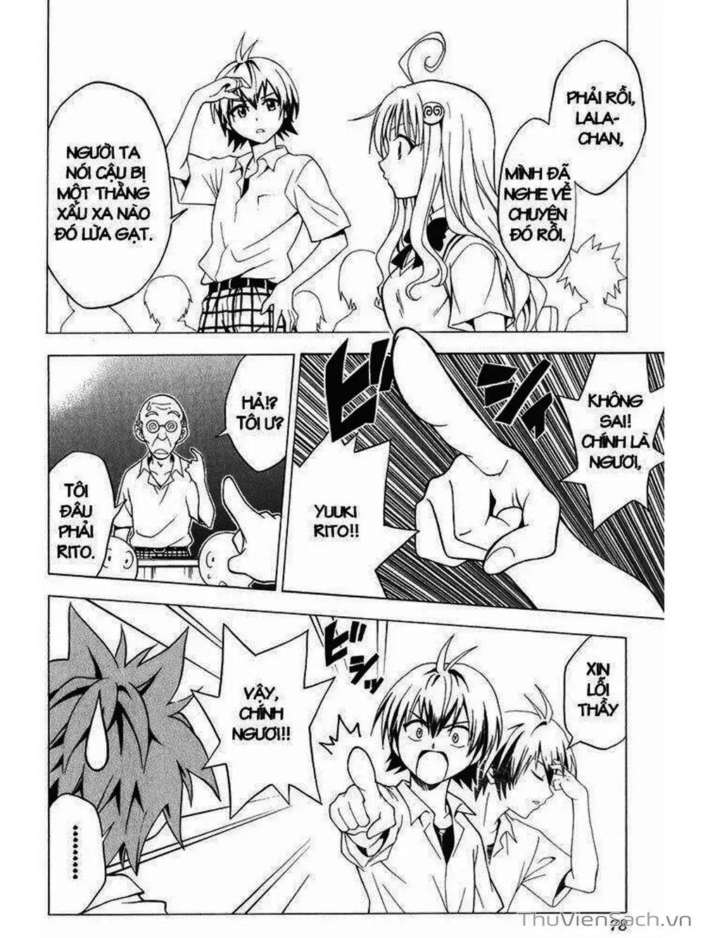 Truyện Tranh Bóng Tối Hoàng Kim - To Love Ru Darkness trang 8