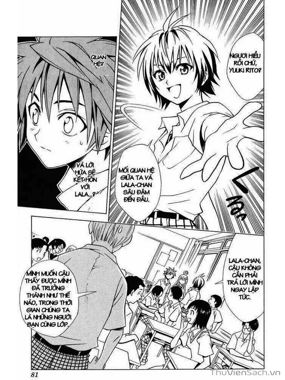 Truyện Tranh Bóng Tối Hoàng Kim - To Love Ru Darkness trang 8