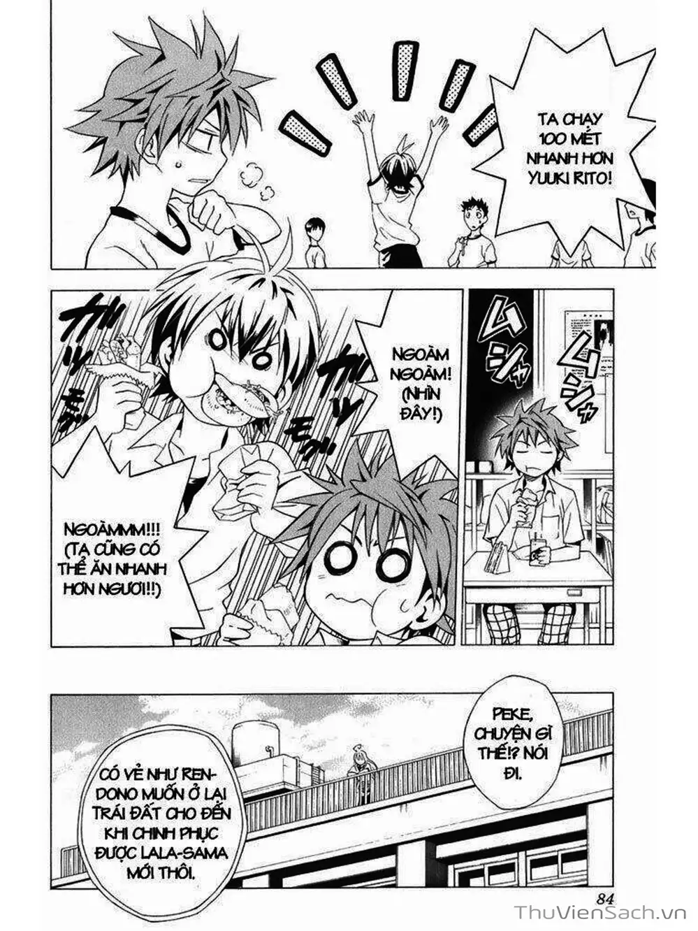 Truyện Tranh Bóng Tối Hoàng Kim - To Love Ru Darkness trang 8