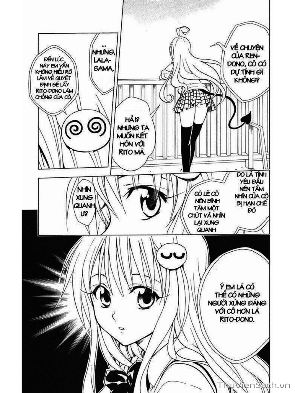 Truyện Tranh Bóng Tối Hoàng Kim - To Love Ru Darkness trang 8