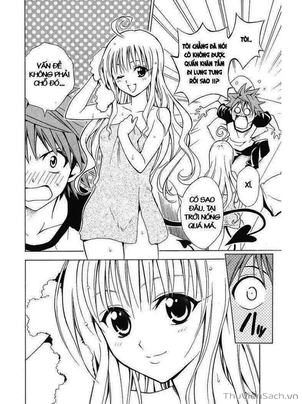 Truyện Tranh Bóng Tối Hoàng Kim - To Love Ru Darkness trang 8