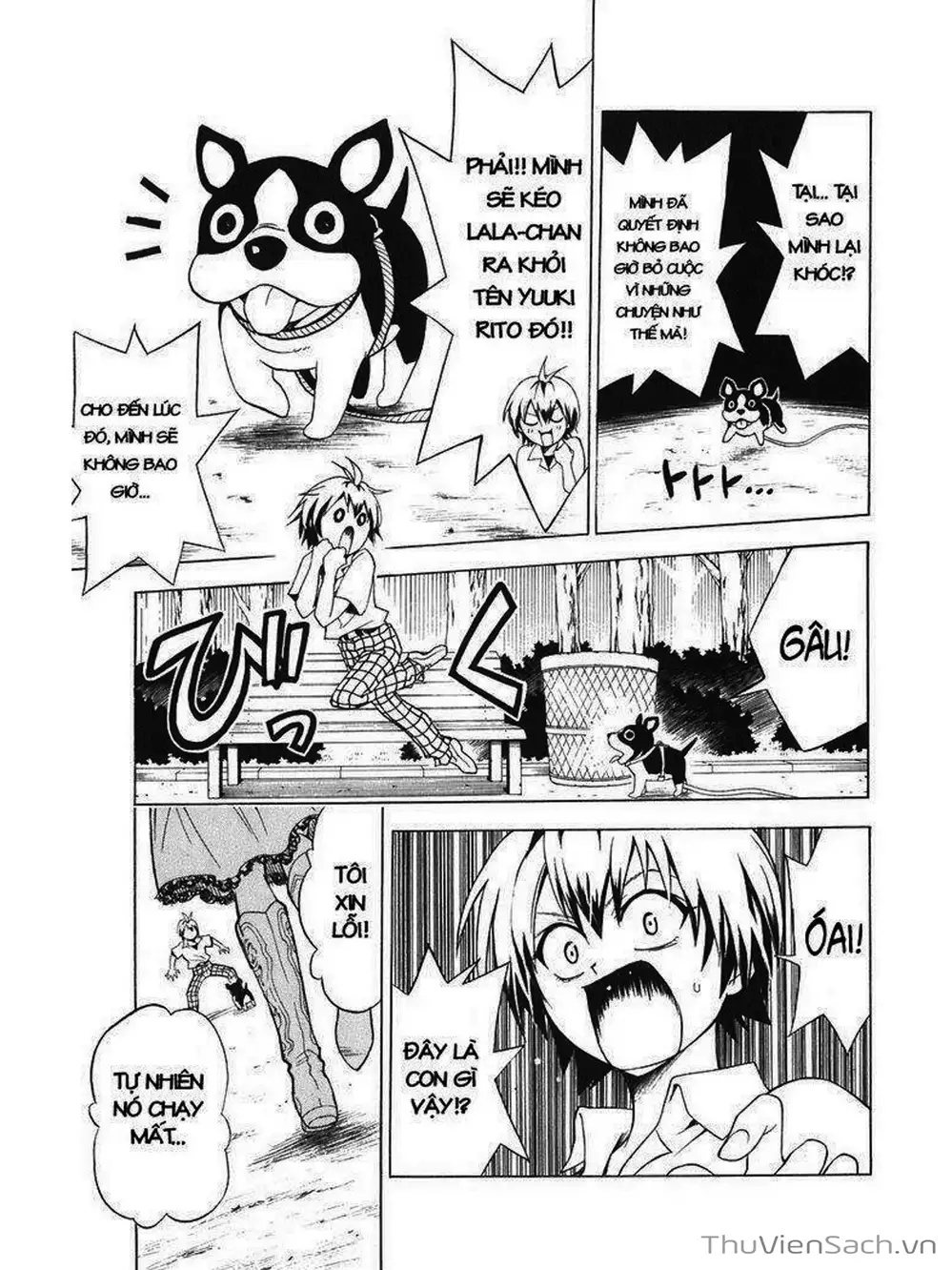 Truyện Tranh Bóng Tối Hoàng Kim - To Love Ru Darkness trang 8