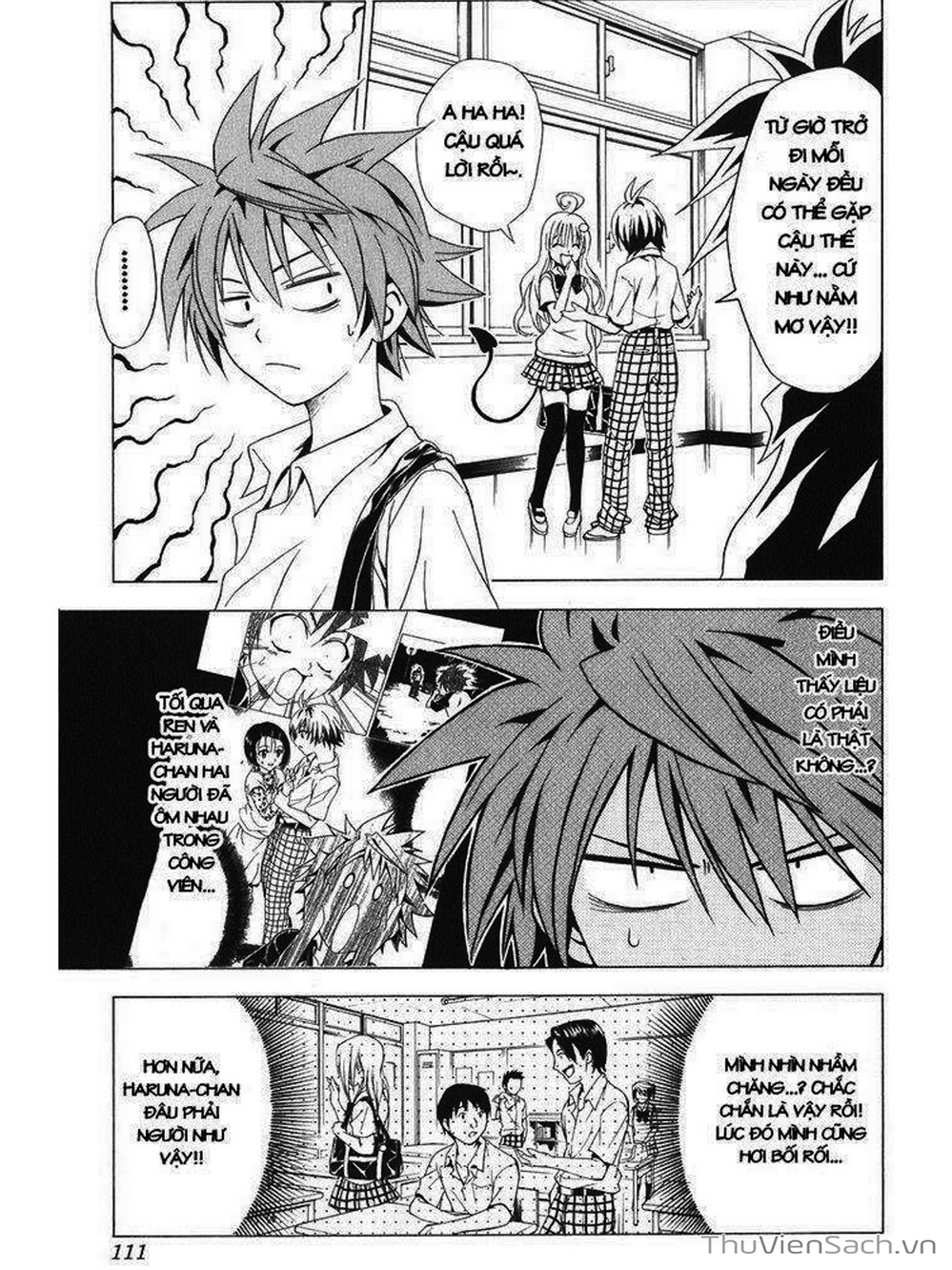 Truyện Tranh Bóng Tối Hoàng Kim - To Love Ru Darkness trang 8