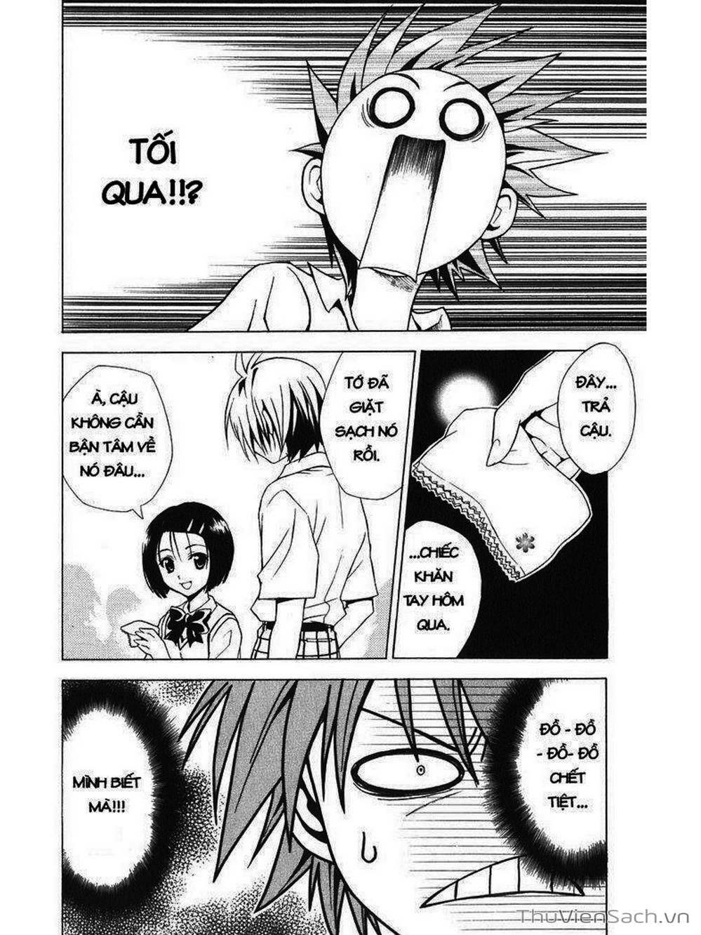 Truyện Tranh Bóng Tối Hoàng Kim - To Love Ru Darkness trang 8