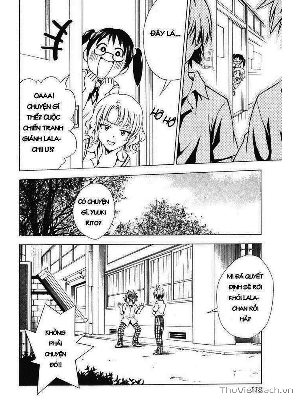 Truyện Tranh Bóng Tối Hoàng Kim - To Love Ru Darkness trang 8