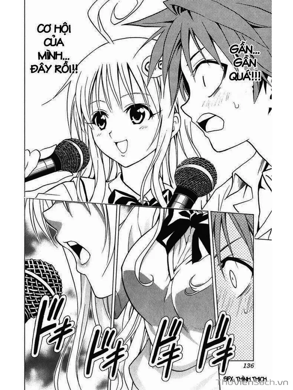 Truyện Tranh Bóng Tối Hoàng Kim - To Love Ru Darkness trang 8