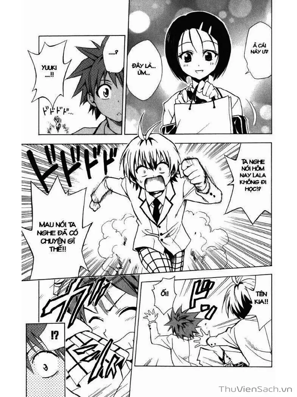 Truyện Tranh Bóng Tối Hoàng Kim - To Love Ru Darkness trang 8